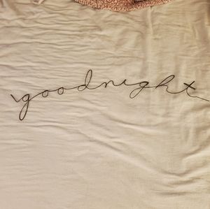 Goodnight wall art